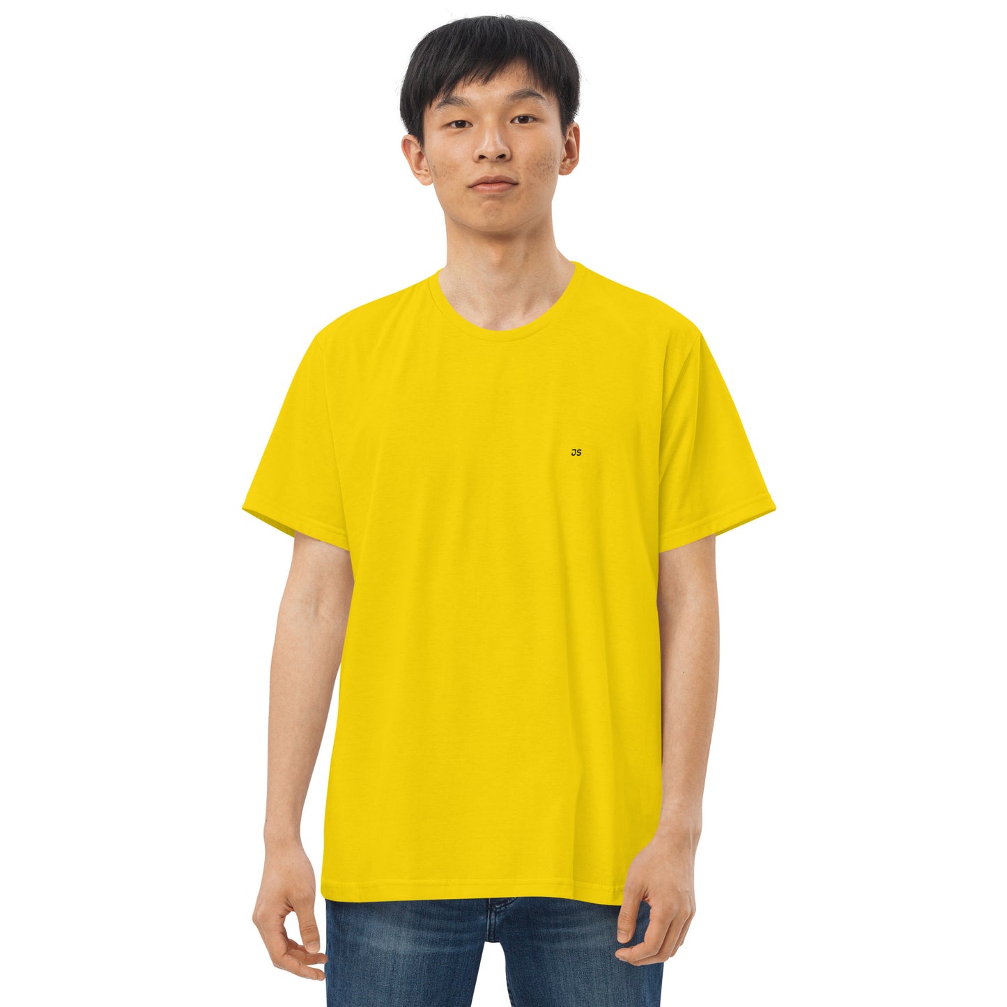 Men's fitted straight cut t-shirt