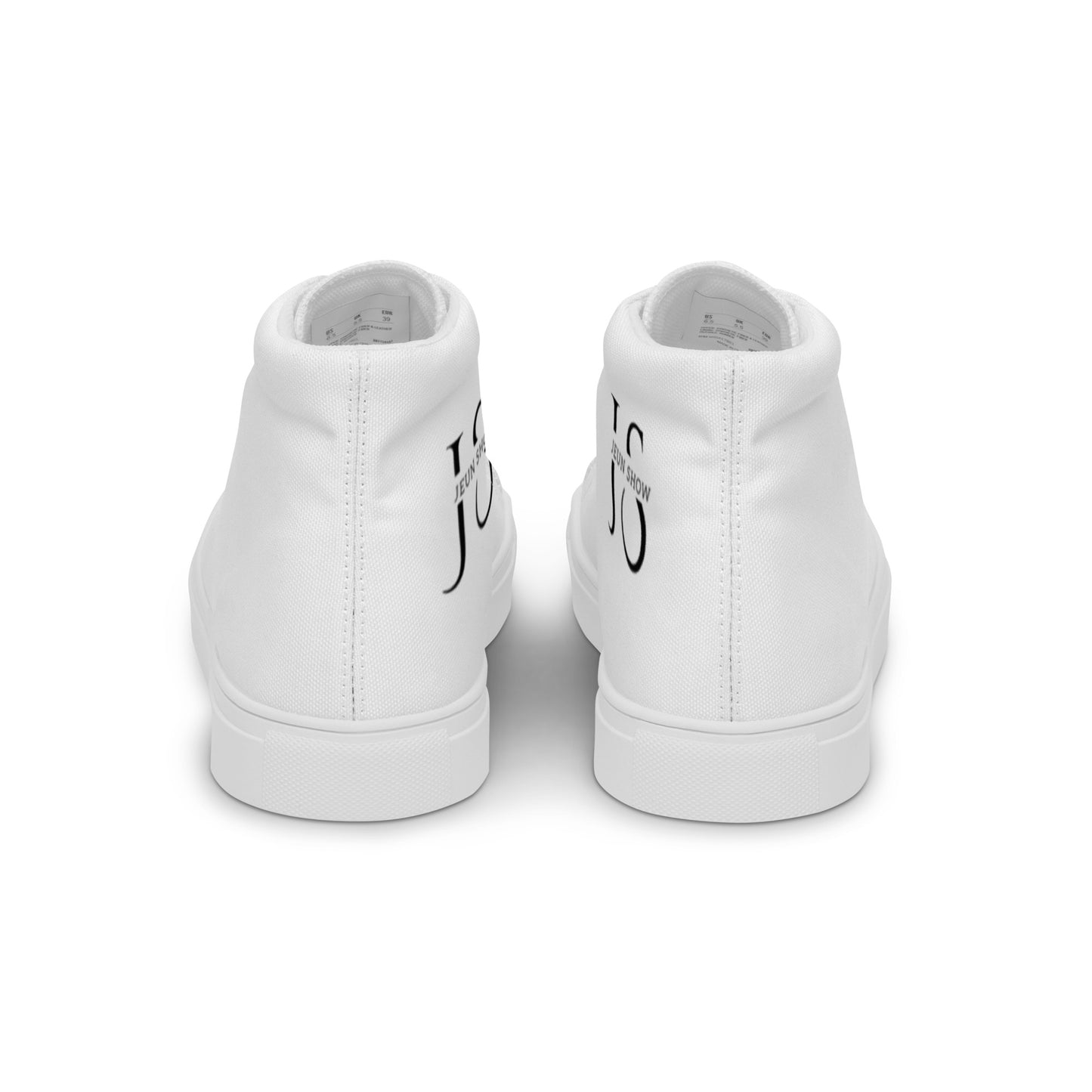 Men’s high top canvas shoes