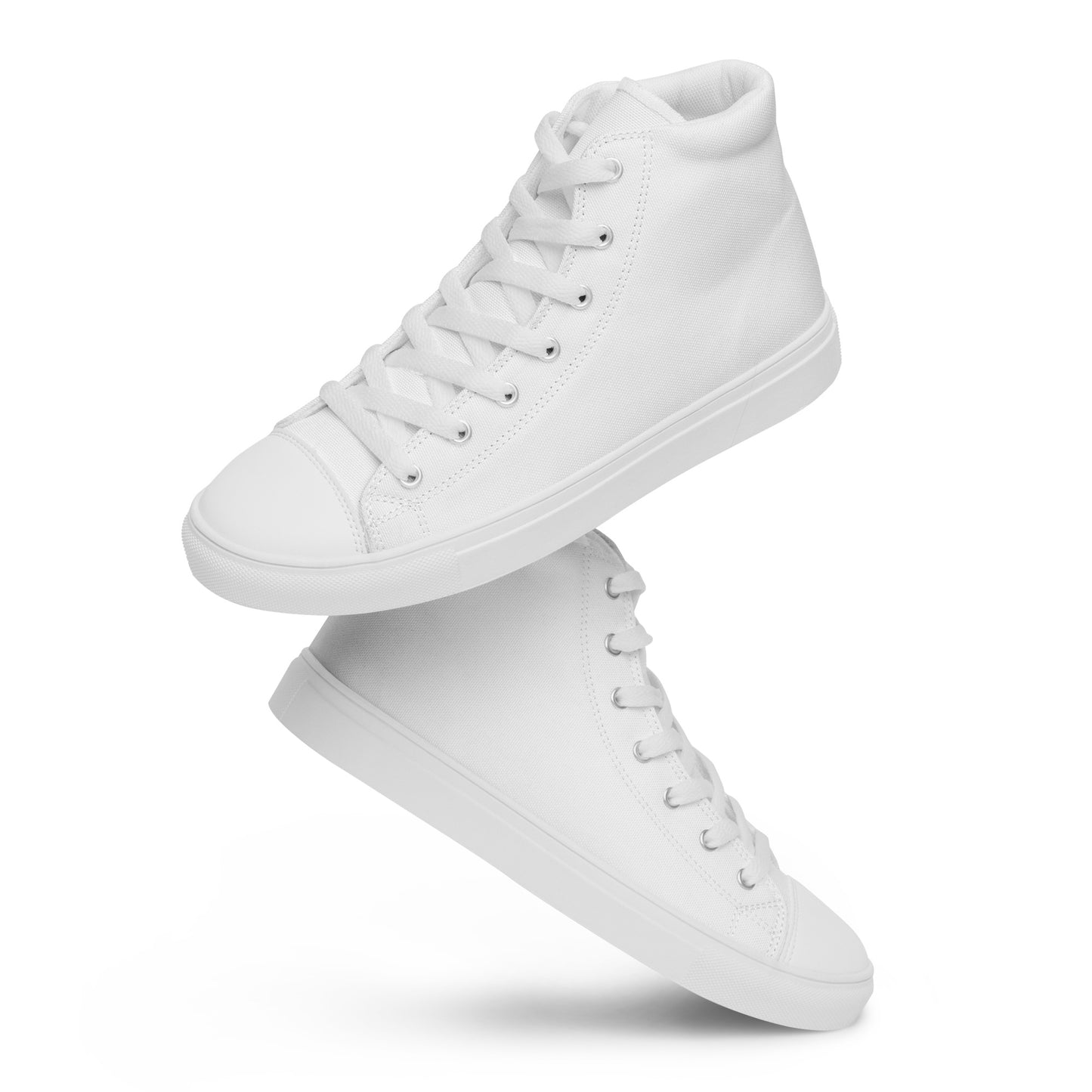 Men’s high top canvas shoes