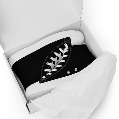 Men’s high top canvas shoes