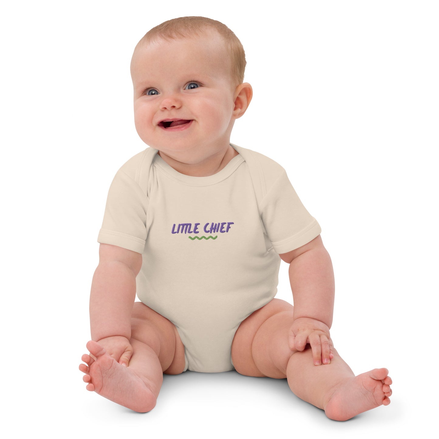 Organic cotton baby bodysuit