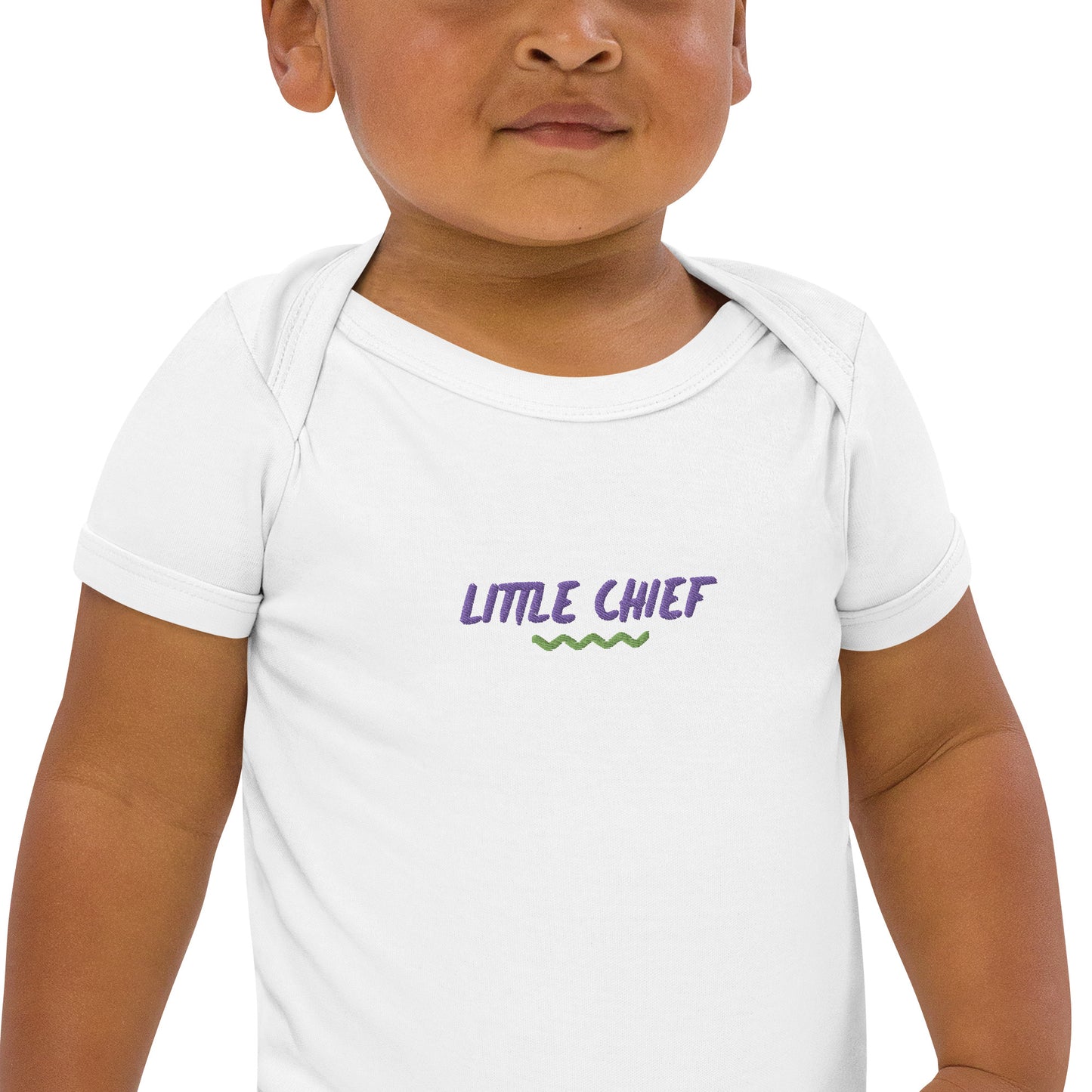 Organic cotton baby bodysuit