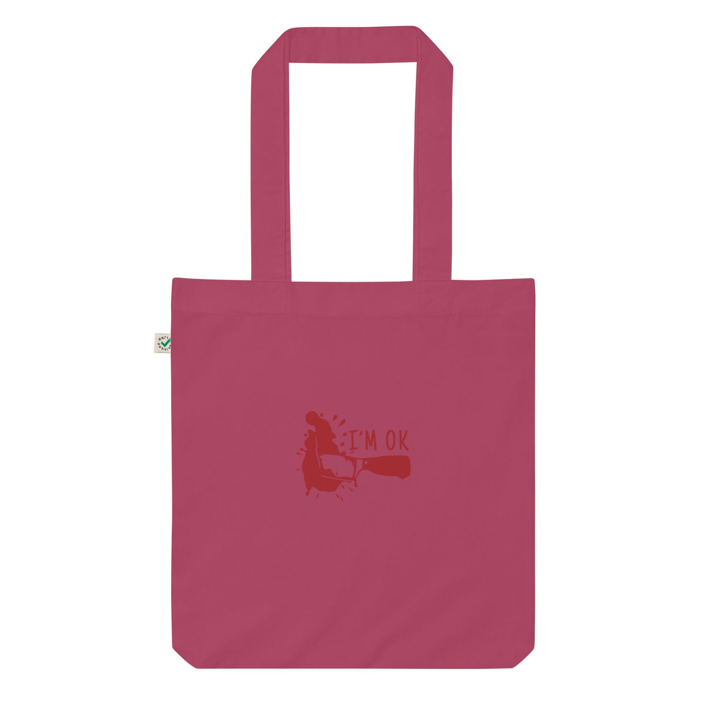 Organic fashion tote bag