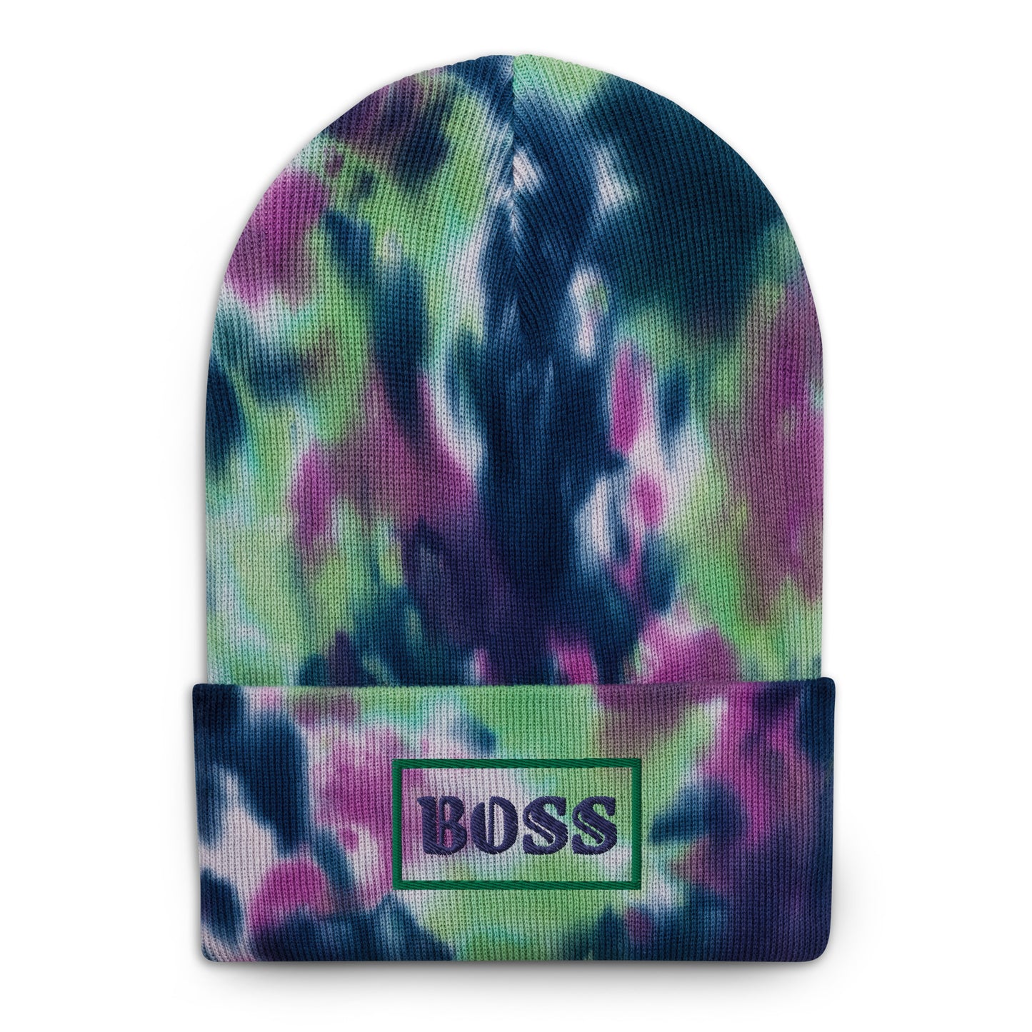 Tie-dye beanie