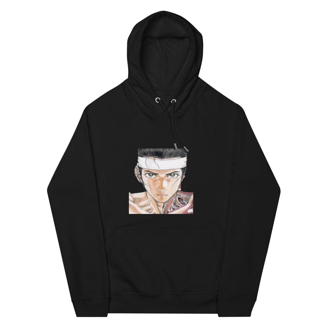 Unisex eco raglan hoodie