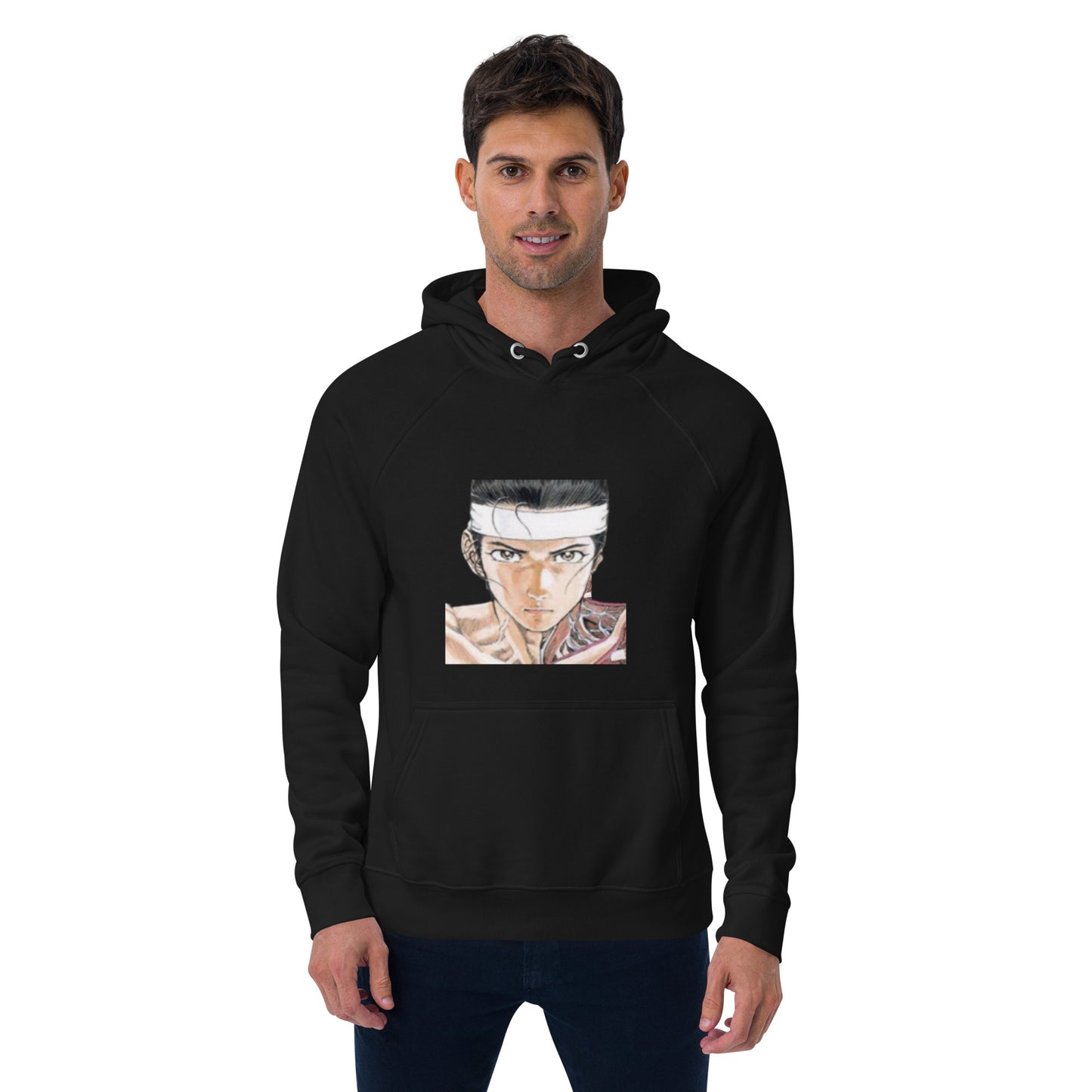 Unisex eco raglan hoodie