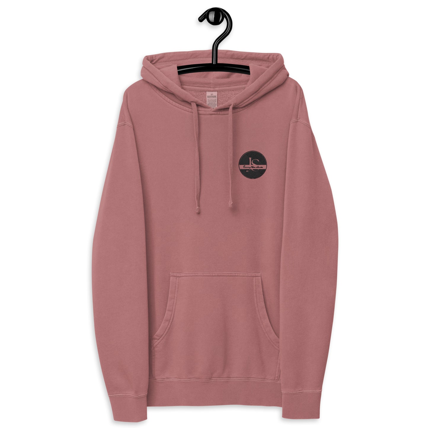 Unisex pigment-dyed hoodie