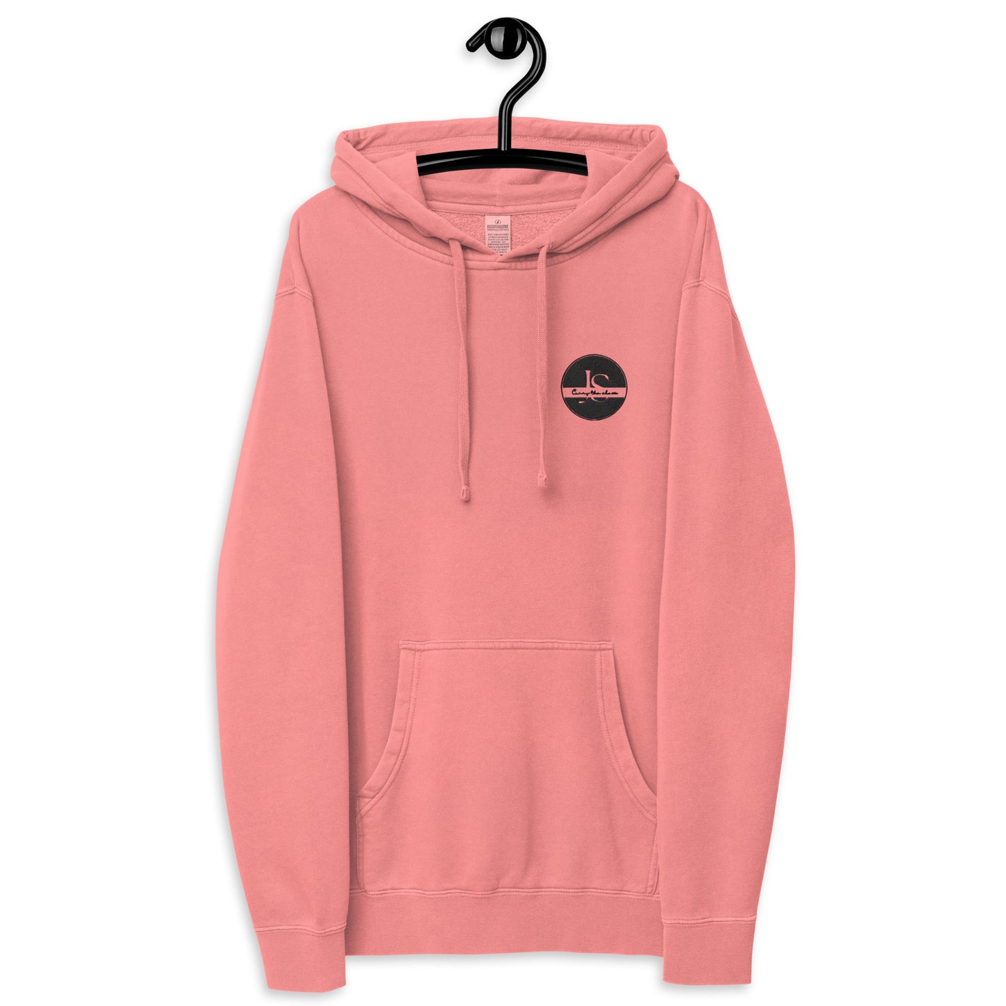 Unisex pigment-dyed hoodie