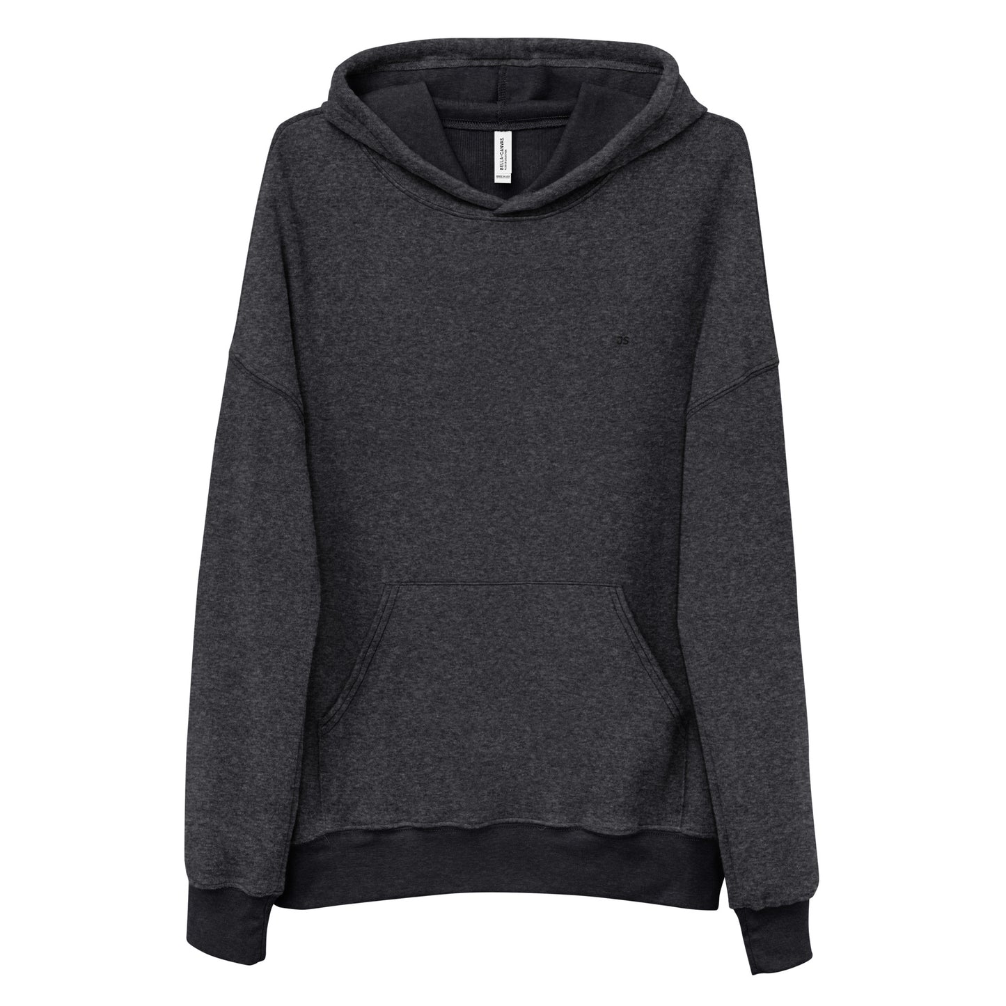 Unisex sueded fleece hoodie