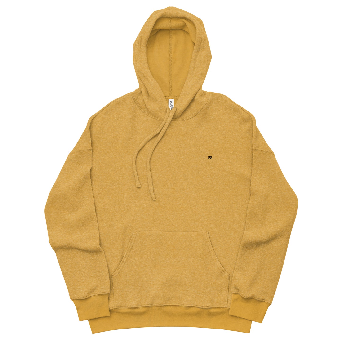 Unisex sueded fleece hoodie