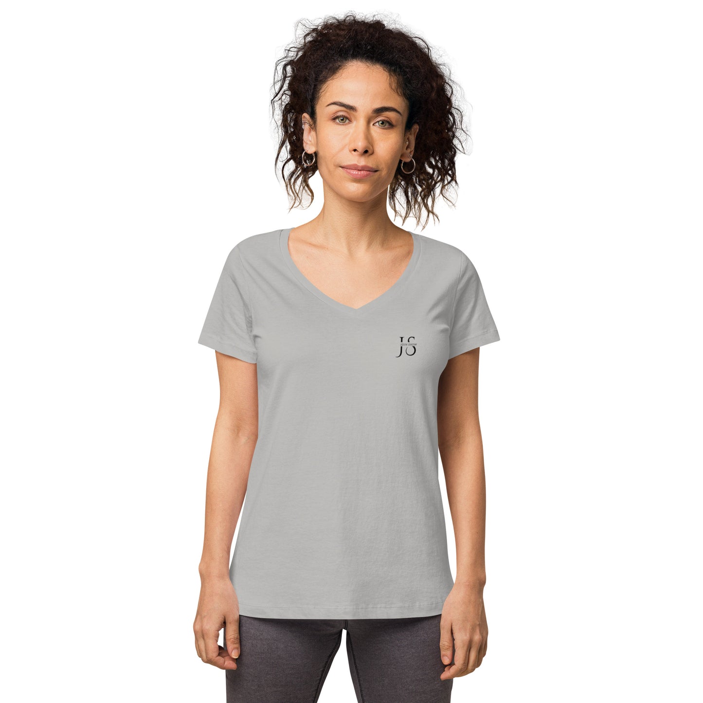 Women’s fitted v-neck t-shirt