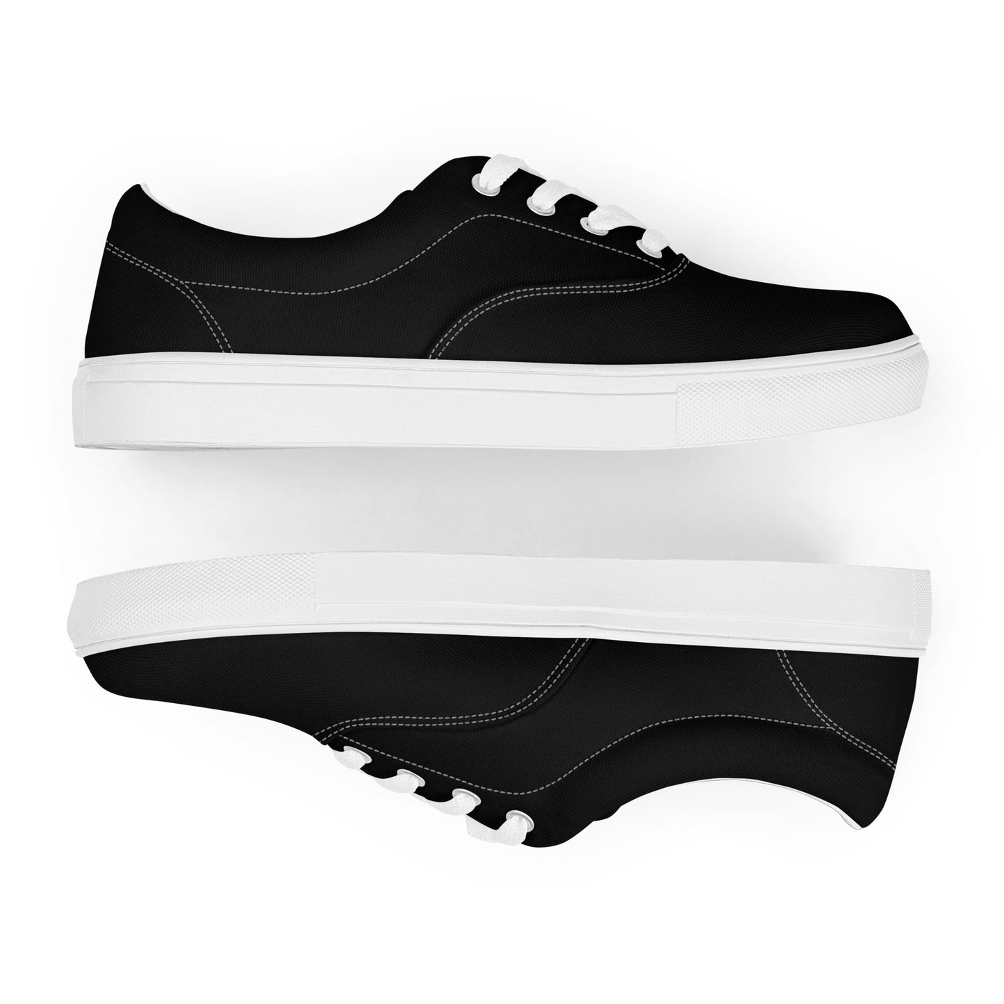 Women’s lace-up canvas shoes